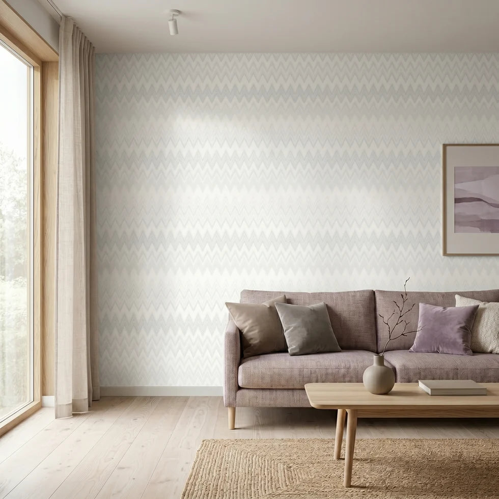 Missoni Home 1 ZigZag Multicolore Vinil Duvar Kağıdı