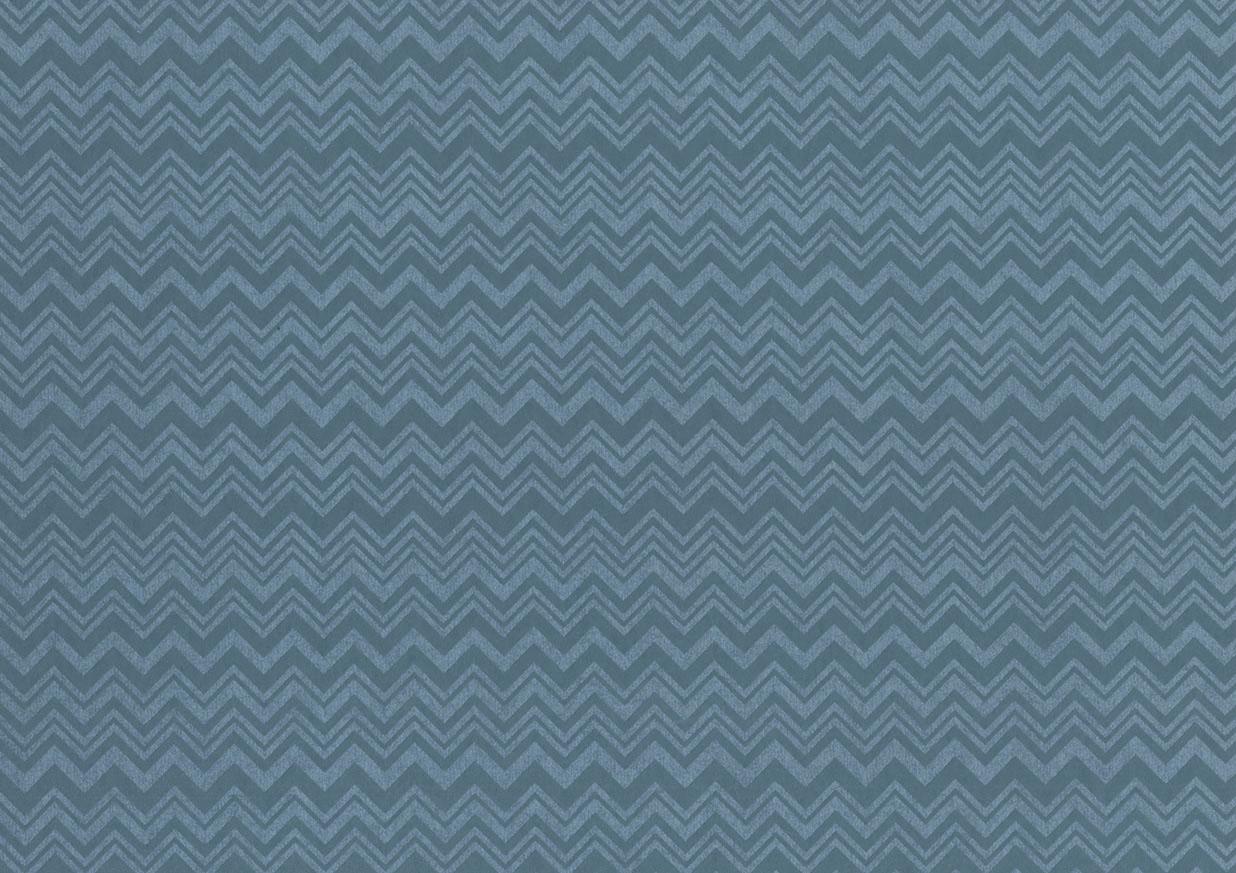 Missoni Home Dokulu Zigzag Model Yaldız Detaylı Duvar Kağıdı