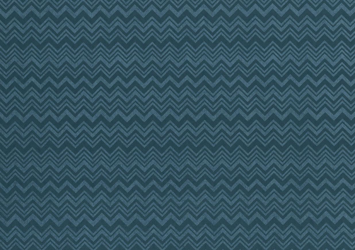 Missoni Home Dokulu Zigzag Model Yaldız Detaylı Duvar Kağıdı