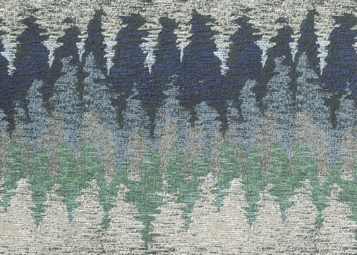 Missoni Home Alpler Koleksiyonu Mor Ve Kahve Tonları Duvar Kağıdı