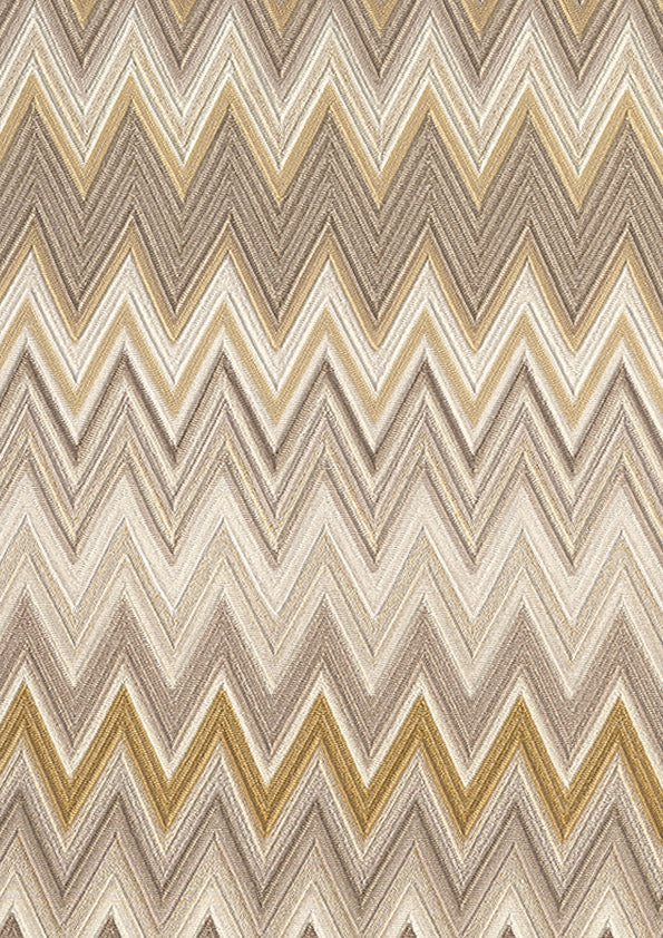 Missoni Home 1 ZigZag Multicolore Vinil Duvar Kağıdı