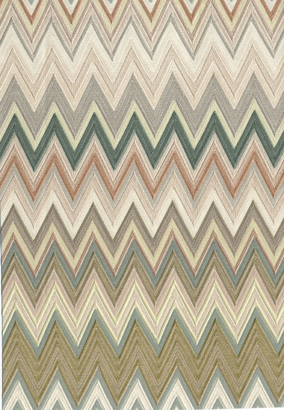 Missoni Home 1 ZigZag Multicolore Vinil Duvar Kağıdı
