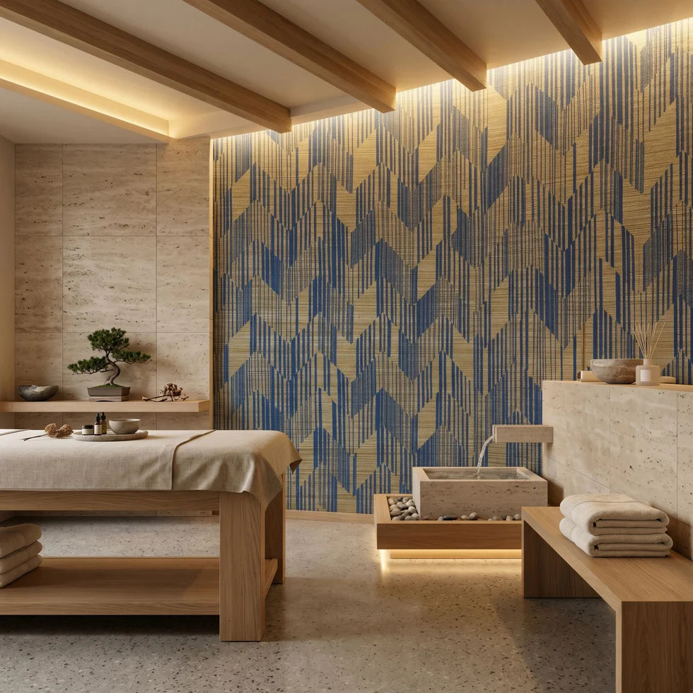 Missoni Home 5 Koleksiyonu Birch Hasır Duvar Kağıdı