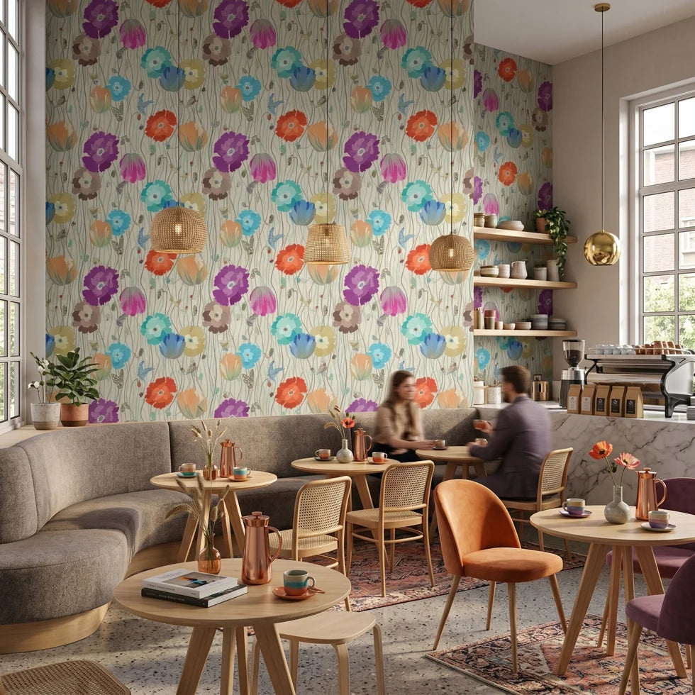 Missoni Home 2 Koleksiyonu Poppies Duvar Kağıdı