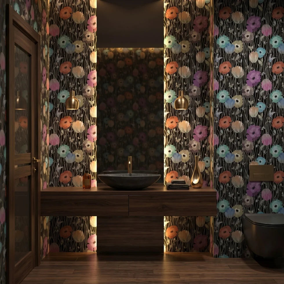 Missoni Home 2 Koleksiyonu Poppies Duvar Kağıdı