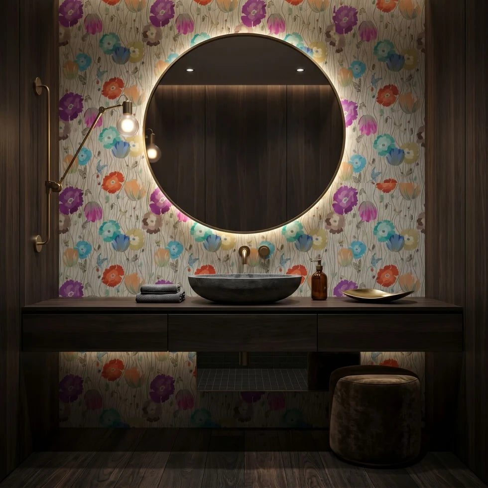 Missoni Home 2 Koleksiyonu Poppies Duvar Kağıdı