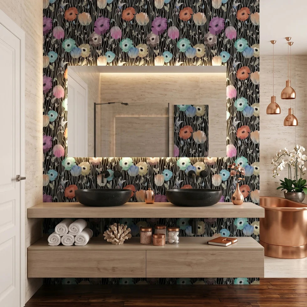 Missoni Home 2 Koleksiyonu Poppies Duvar Kağıdı