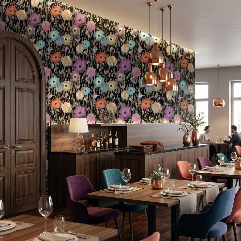 Missoni Home 2 Koleksiyonu Poppies Duvar Kağıdı
