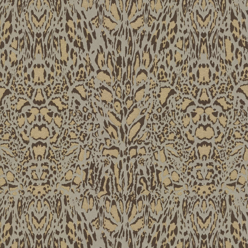 Roberto Cavalli Leopar Desen Krem Kahve Duvar Kağıdı