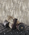 Roberto Cavalli 8 Nolu Koleksiyon Desenli Gri Leopar